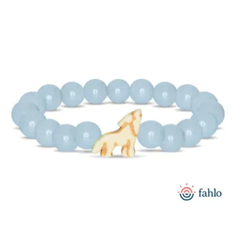 The Scout Bracelet (Red Wolf): Glow-In-The-Dark Collection
