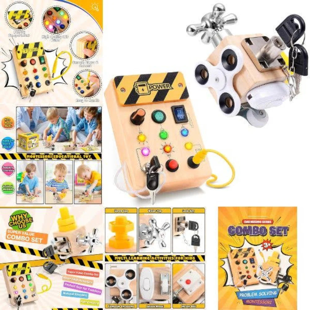 Montessori STEM Engineering Combo Set