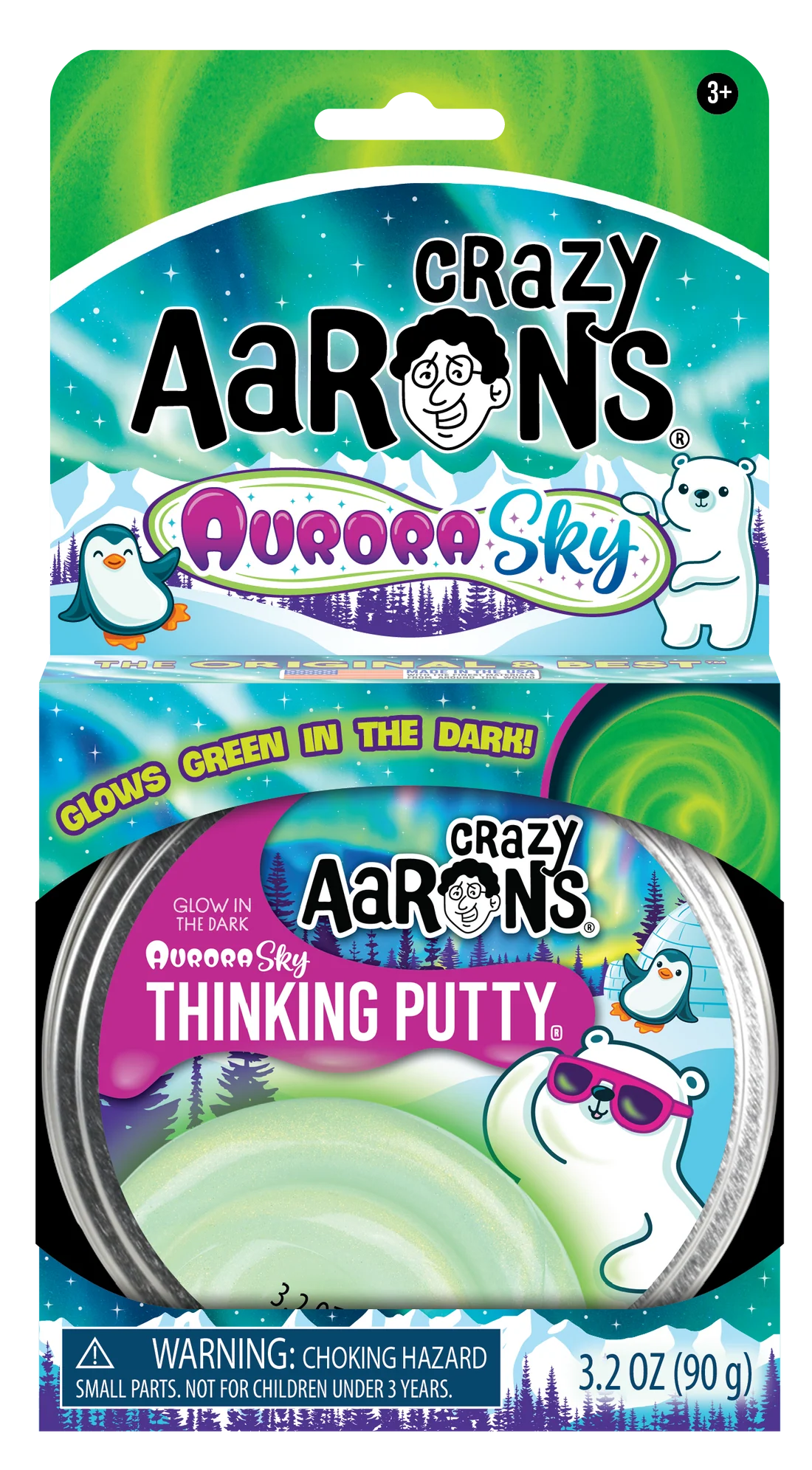 Aurora Sky Full Size Thinking Putty