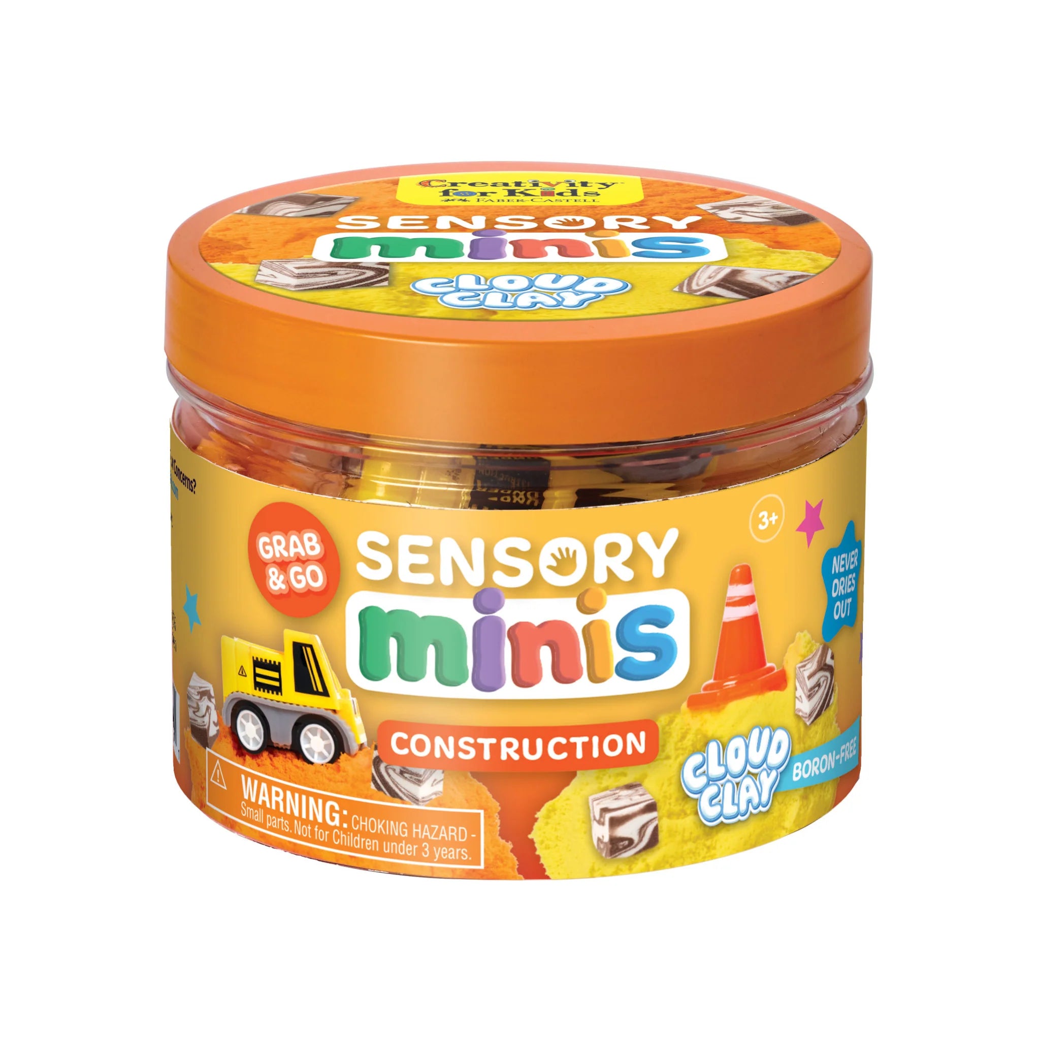 Sensory Mini Play Kit Jar: Construction