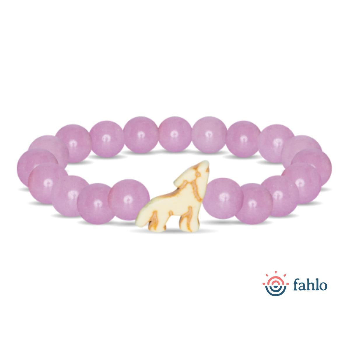 The Scout Bracelet (Red Wolf): Glow-In-The-Dark Collection