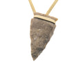 Iroquois Flint Arrowhead Necklace