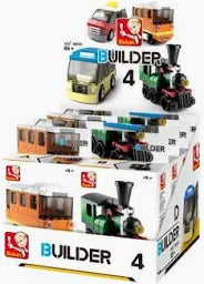 Builder City Vehicles Building Bricks