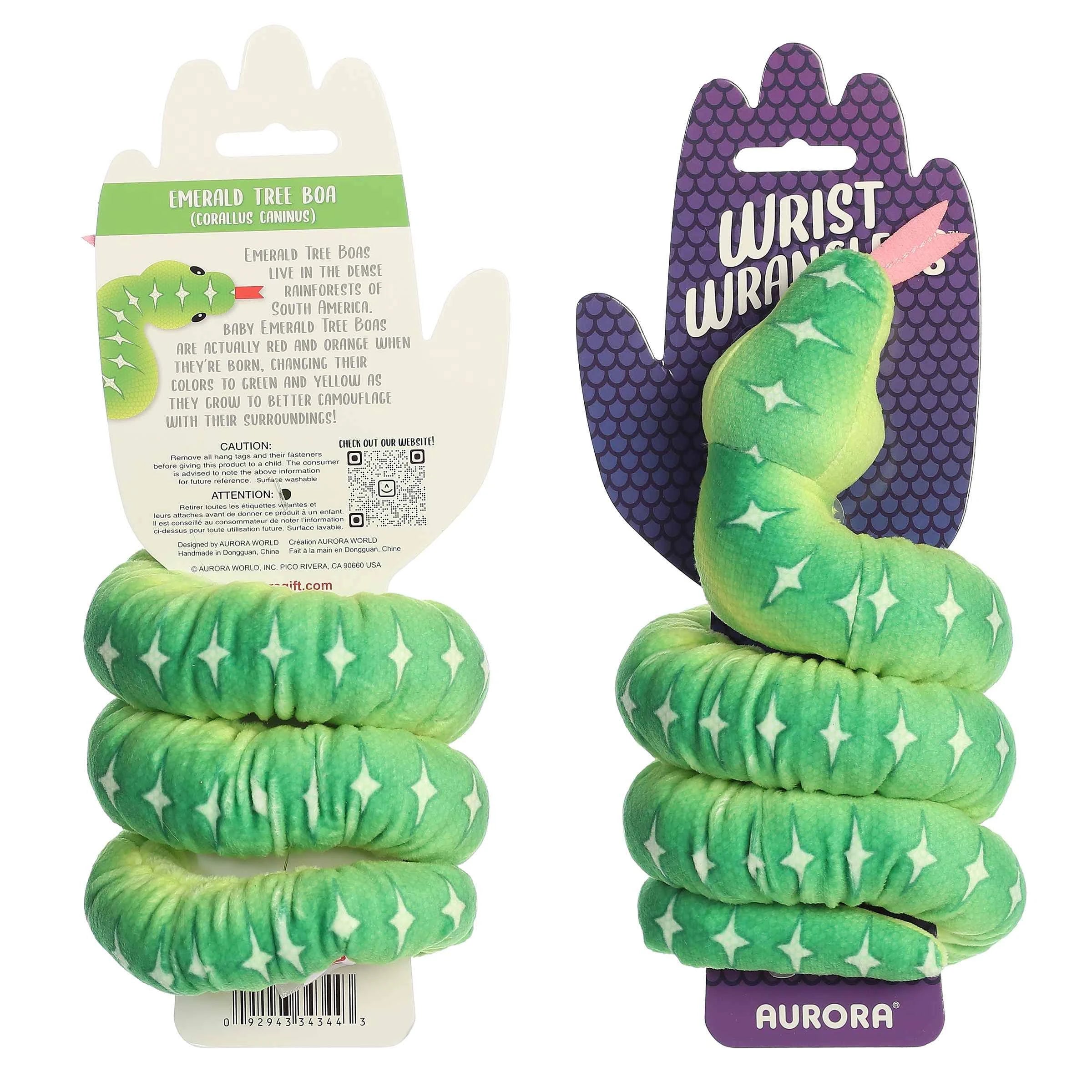 Emerald Tree Boa Wrist Wrangler
