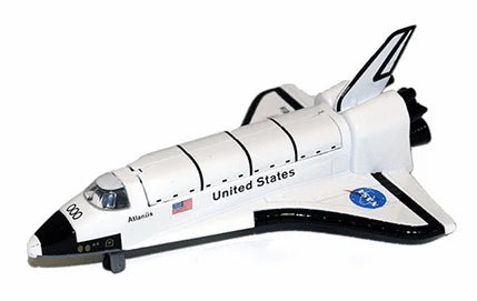 Shuttle Atlantis Pull Back